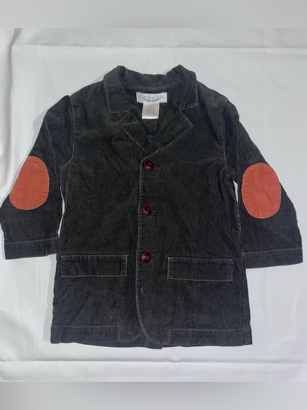Right Bank Babies 4T Brown Corduroy Jacket